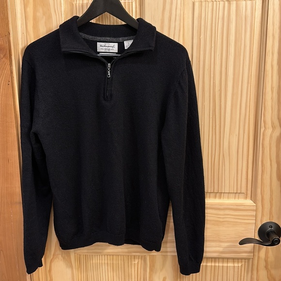 Weatherproof Merino Wool Quarter Zip Sweater Size L - Picture 2 of 5
